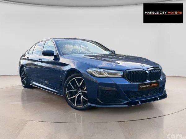 BMW 5-Series Saloon, Petrol Plug-in Hybrid, 2020, Blue