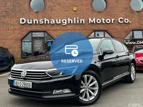 Volkswagen Passat Saloon, Diesel, 2018, Black