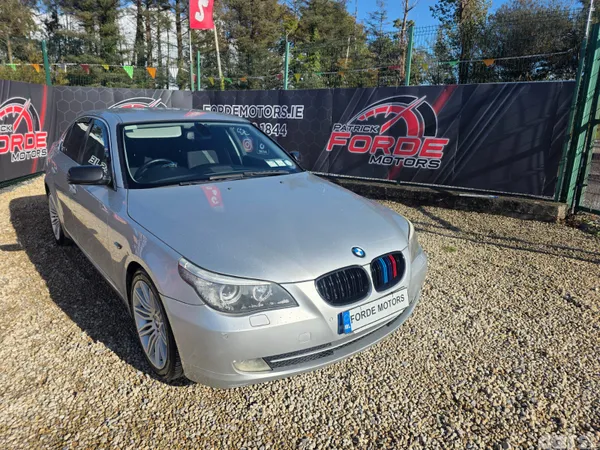BMW 5-Series Saloon, Diesel, 2008, Silver