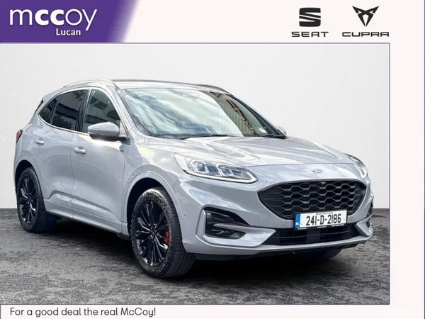 Ford Kuga SUV, Petrol Plug-in Hybrid, 2024, Grey