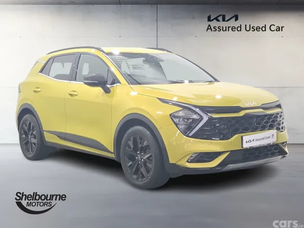 Kia Sportage Estate, Petrol Hybrid, 2023, Yellow