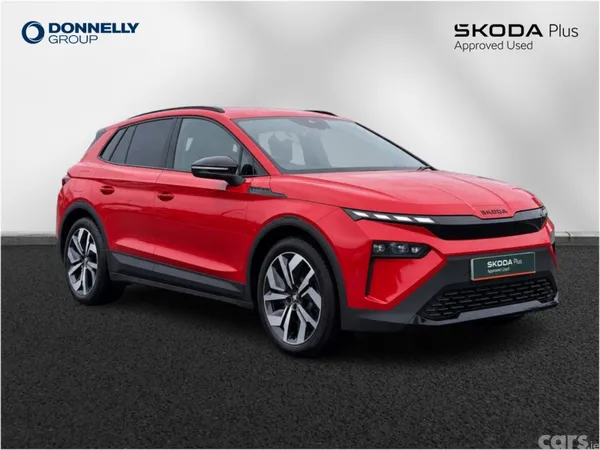Skoda Elroq SUV, Electric, 2026, Red