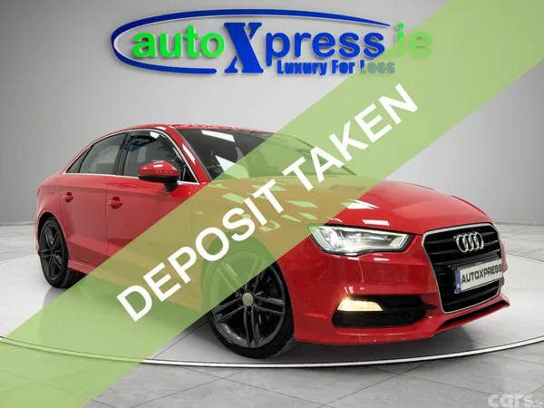 Audi A3 Saloon, Diesel, 2014, Red