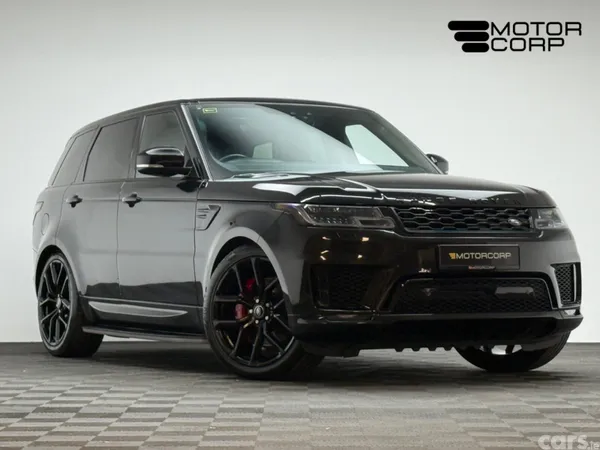 Land Rover Range Rover Sport SUV, Petrol Plug-in Hybrid, 2021, Black