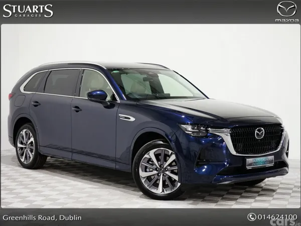 Mazda CX-80 SUV, Petrol Plug-in Hybrid, 2026, Blue