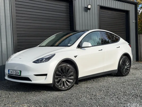Tesla Model Y SUV, Electric, 2024, White