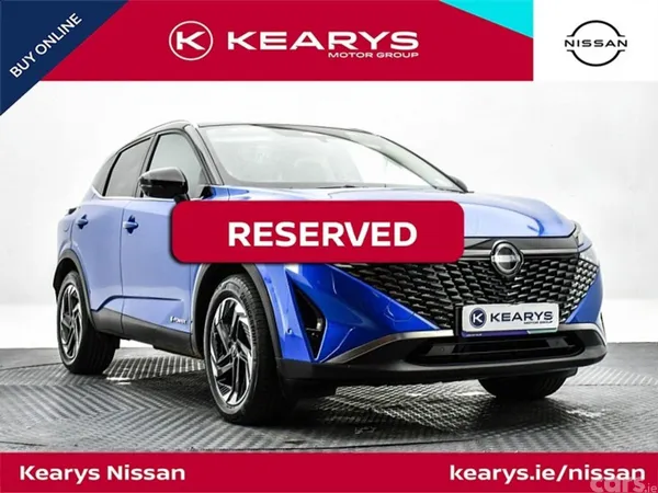 Nissan Qashqai SUV, Petrol Hybrid, 2026, Blue