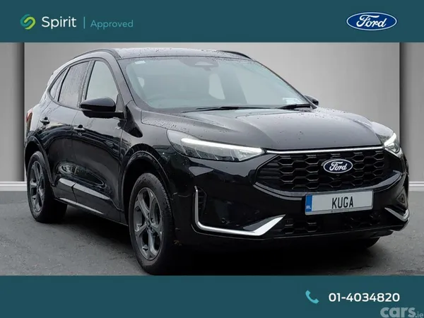 Ford Kuga SUV, Petrol Plug-in Hybrid, 2026, Black