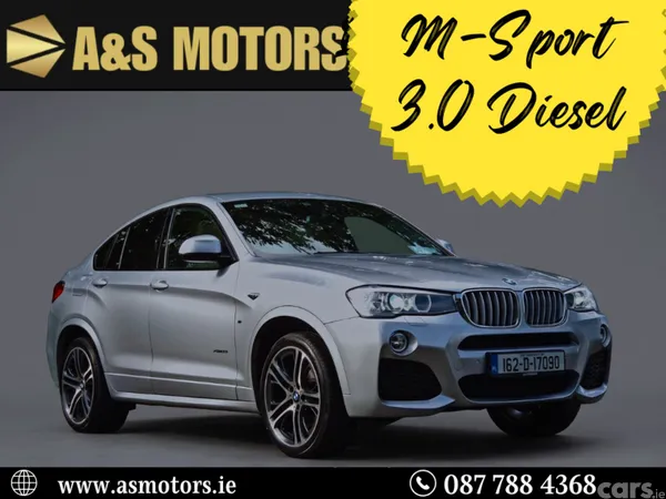 BMW X4 SUV, Diesel, 2016, Silver