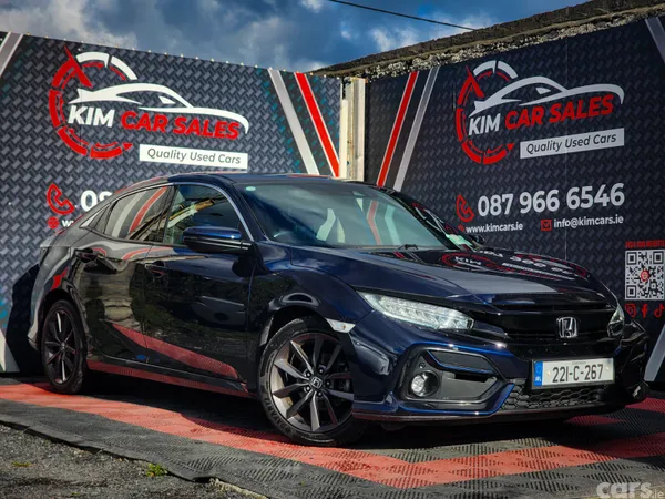 Honda Civic Hatchback, Petrol, 2022, Blue