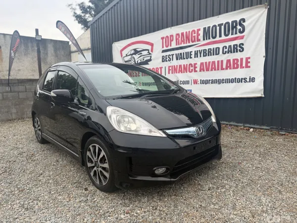 Honda Fit Hatchback, Petrol Hybrid, 2013, Black