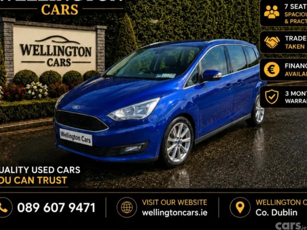 Ford Grand C-Max MPV, Diesel, 2016, Blue