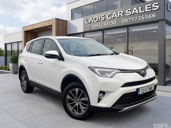 Toyota RAV4 SUV, Petrol Hybrid, 2016, White