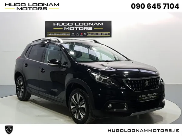 Peugeot 2008 Hatchback, Petrol, 2019, Black