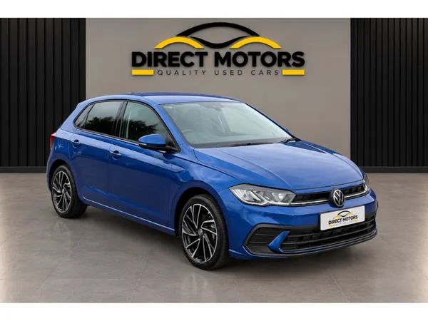 Volkswagen Polo Hatchback, Petrol, 2023, Blue