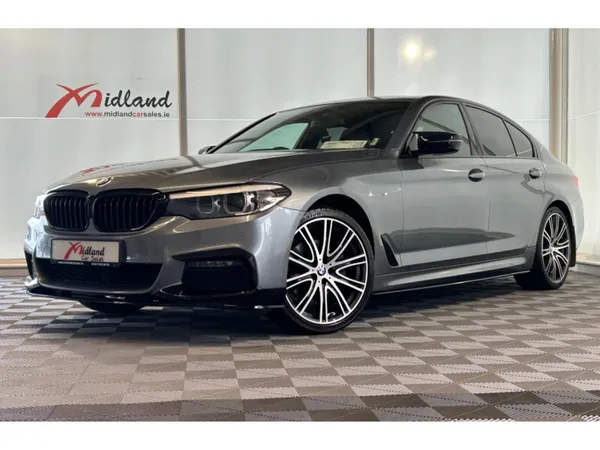 BMW 5-Series Saloon, Diesel, 2019, Blue
