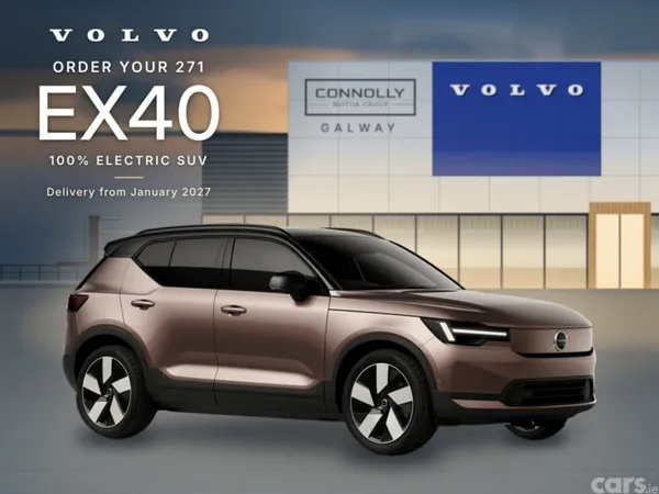 Volvo EX40 SUV, Electric, 2027, Bronze