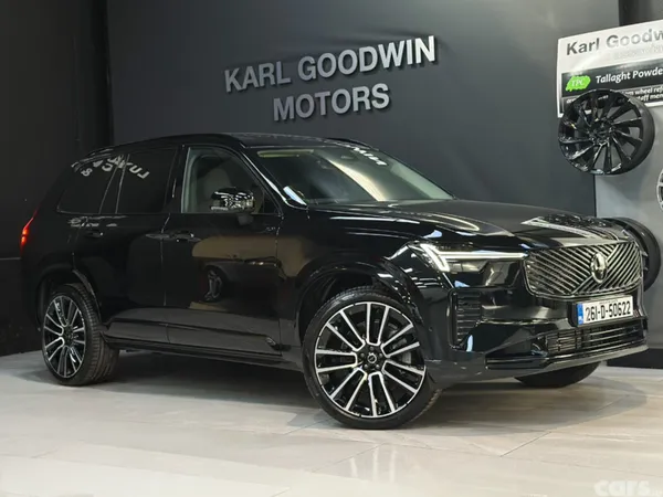 Volvo XC90 SUV, Petrol Plug-in Hybrid, 2026, Black