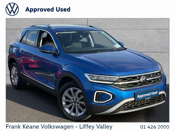 Volkswagen T-Roc SUV, Petrol, 2023, Blue