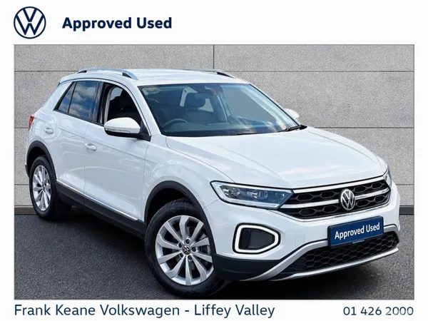 Volkswagen T-Roc SUV, Petrol, 2023, White