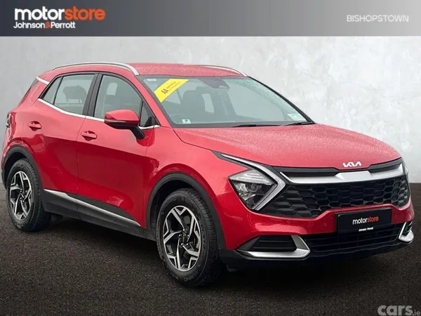 Kia Sportage SUV, Diesel Hybrid, 2023, Red