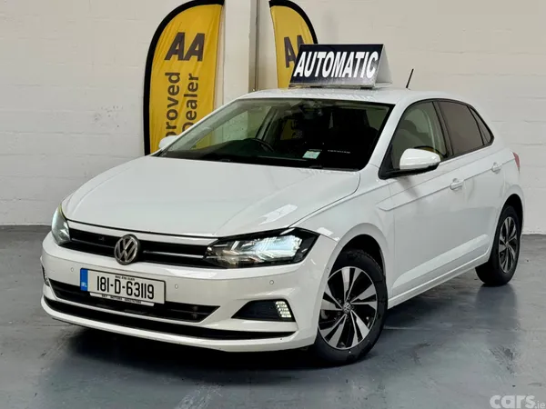 Volkswagen Polo Hatchback, Petrol, 2018, White