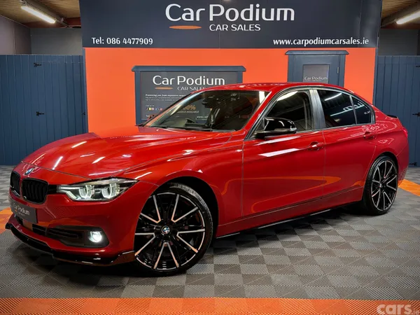 BMW 3-Series Saloon, Diesel, 2017, Red