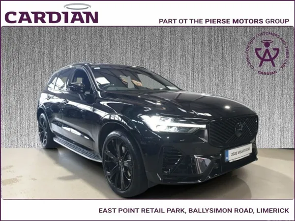 Volvo XC60 SUV, Petrol Hybrid, 2026, Black