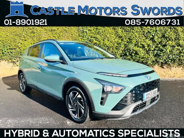 Hyundai Bayon SUV, Petrol, 2022, Green