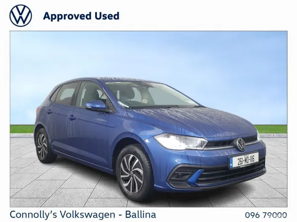 Volkswagen Polo Hatchback, Petrol, 2026, Blue