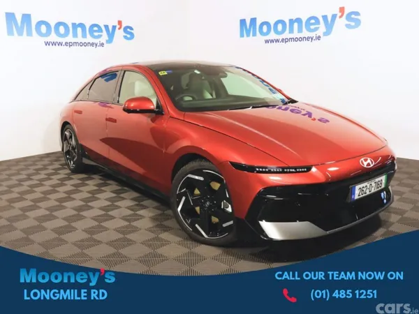 Hyundai IONIQ 6 Saloon, Electric, 2026, Red