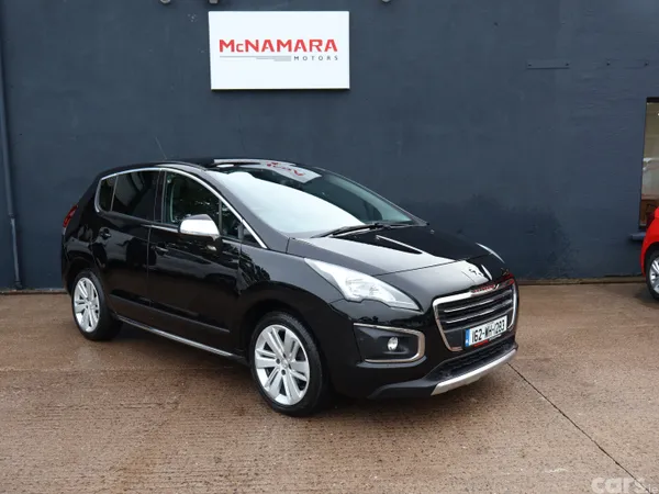 Peugeot 3008 SUV, Diesel, 2016, Black