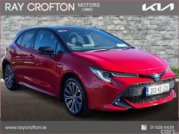 Toyota Corolla Hatchback, Petrol Hybrid, 2020, Red