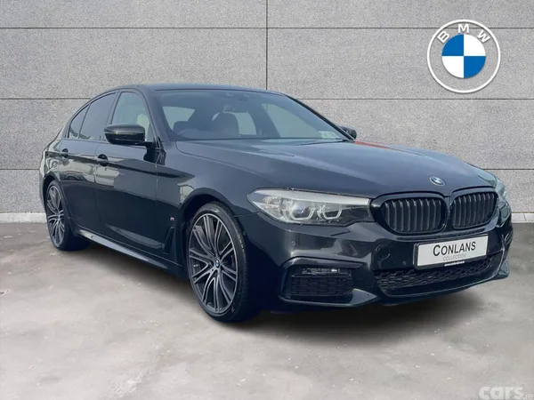 BMW 5-Series Saloon, Diesel, 2020, Black