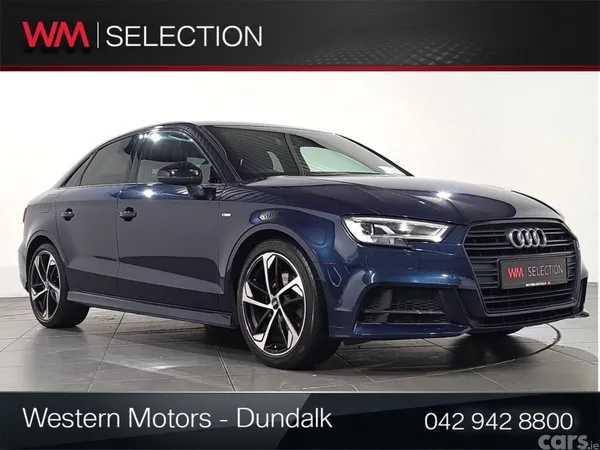 Audi A3 Saloon, Petrol, 2019, Blue