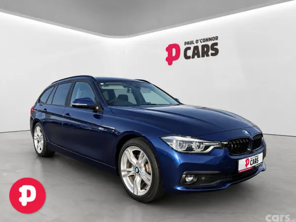 BMW 3-Series Estate, Diesel, 2017, Blue