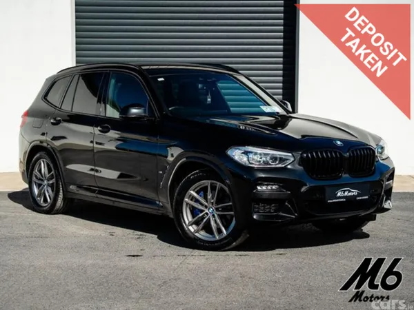 BMW X3 SUV, Petrol Plug-in Hybrid, 2021, Black