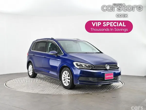 Volkswagen Touran MPV, Petrol, 2018, Blue