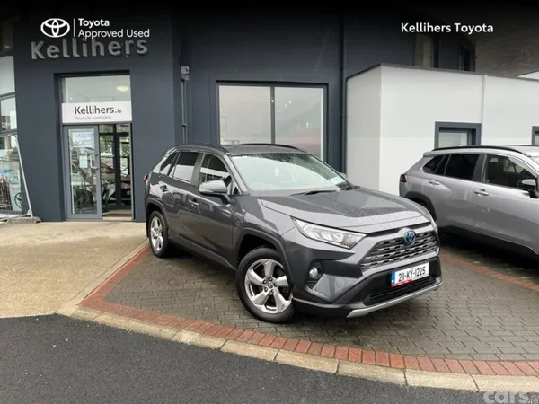 Toyota RAV4 SUV, Petrol Hybrid, 2021, Grey