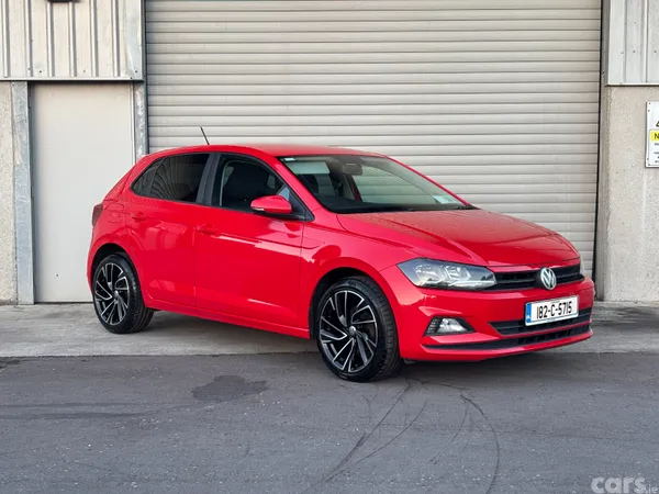Volkswagen Polo Hatchback, Petrol, 2018, Red