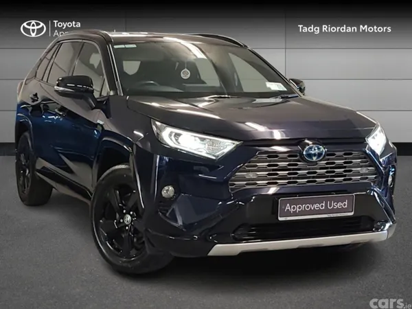 Toyota RAV4 SUV, Petrol Hybrid, 2020, Blue
