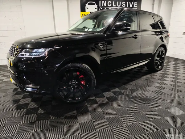 Land Rover Range Rover Sport SUV, Petrol Plug-in Hybrid, 2019, Black