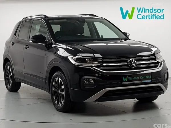Volkswagen T-Cross Hatchback, Petrol, 2021, Black
