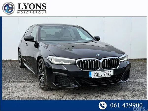 BMW 5-Series Saloon, Diesel, 2023, Black