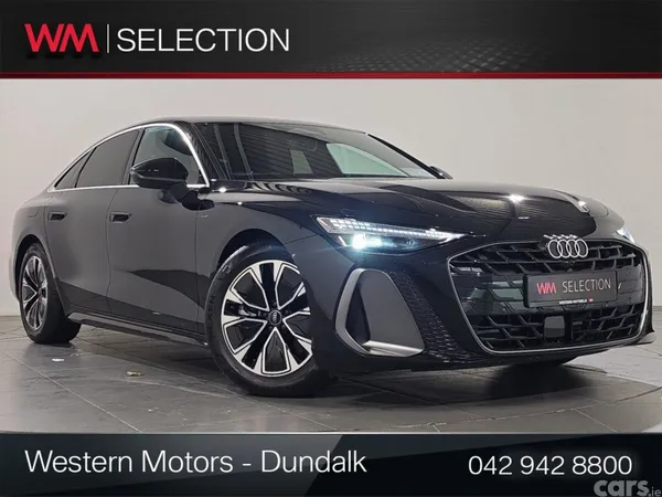 Audi A6 Saloon, Petrol Plug-in Hybrid, 2026, Black