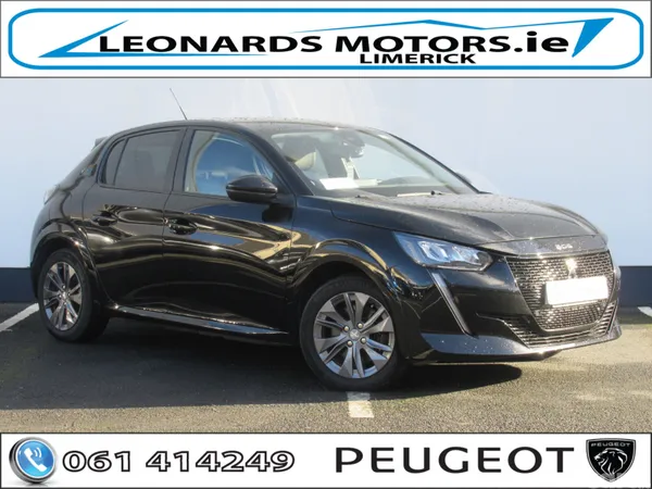 Peugeot 208 Hatchback, Electric, 2023, Black