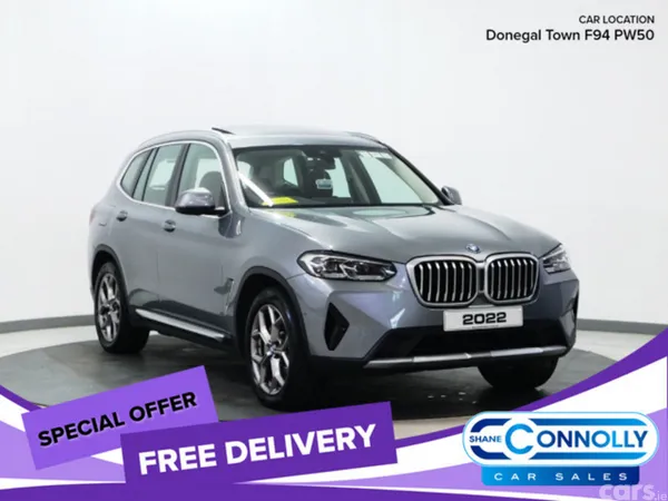 BMW X3 SUV, Petrol Hybrid, 2022, Grey