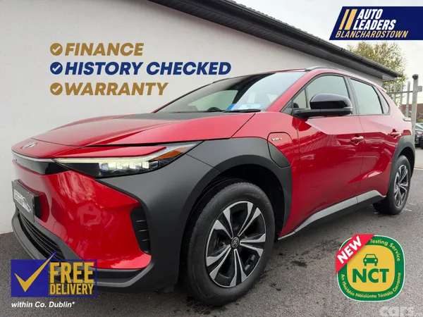 Toyota bZ4X SUV, Electric, 2025, Red