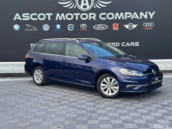 Volkswagen Golf Estate, Petrol, 2017, Blue