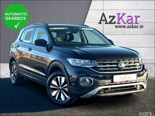 Volkswagen T-Cross Hatchback, Petrol, 2024, Black